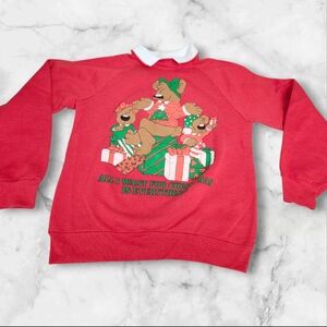 Vintage Christmas Sweater- All i Want For Christmas Is Everything